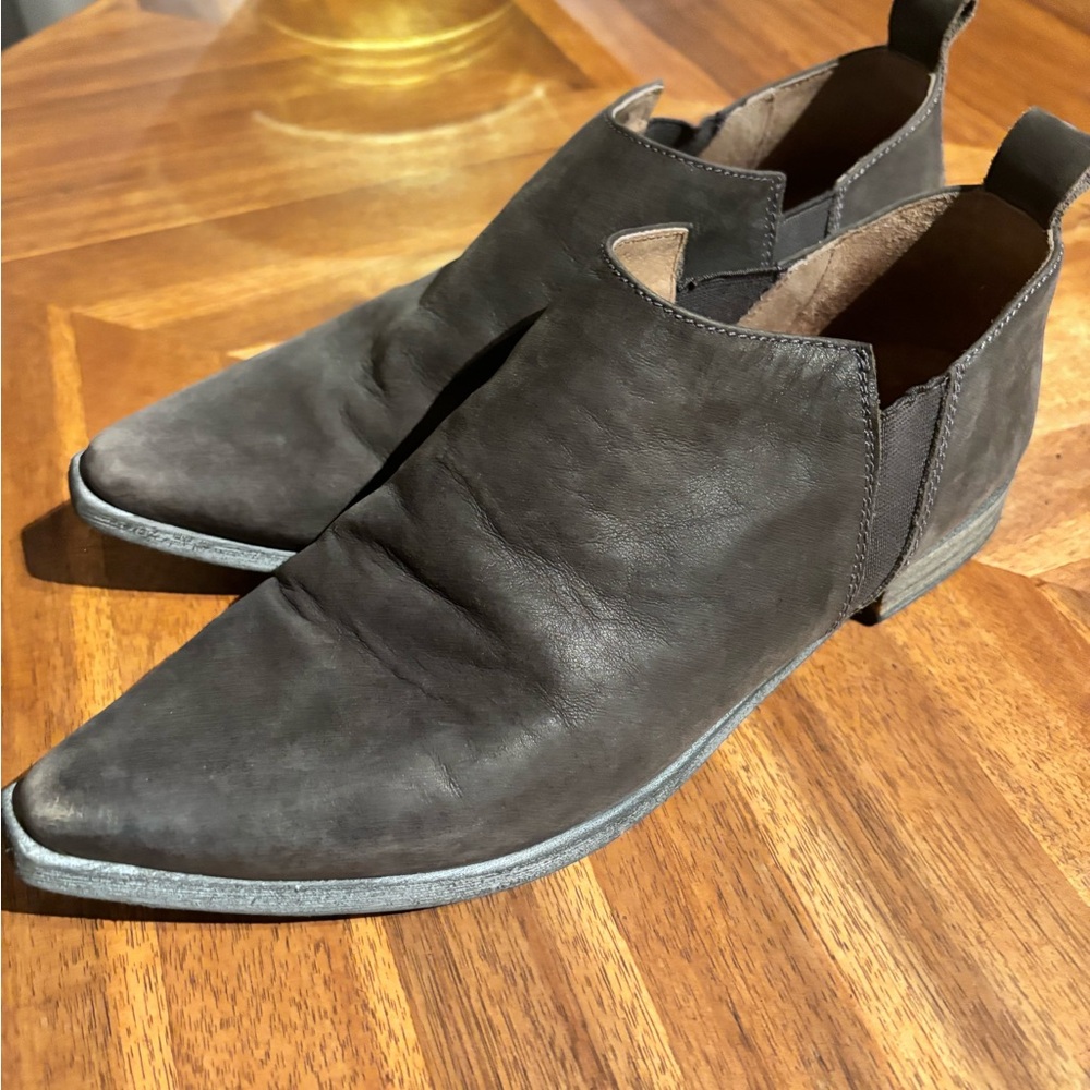 FP Movement by Free People Dark Brown Ankle Booties